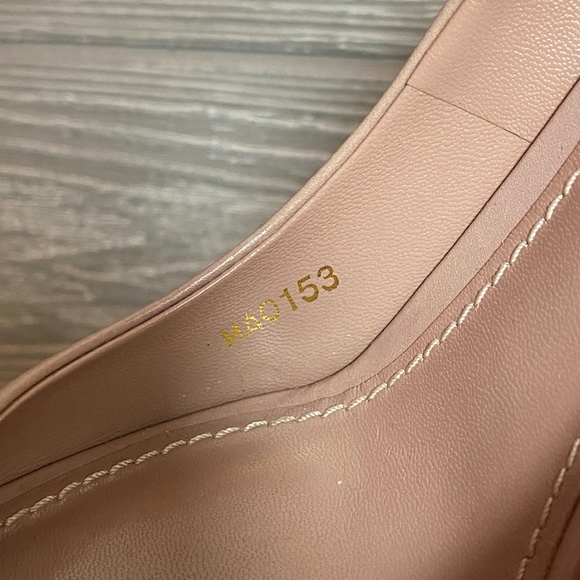 Louis Vuitton Heels Nude Leather Oh Really Platform Lock Peep Toe 38 - Picture 11 of 16